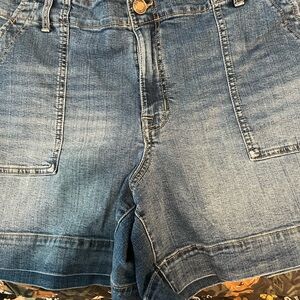 Denim Blue Women's Shorts